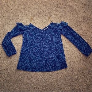 Michael Kors cold shoulder blouse